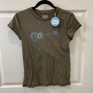 NWT Life is Good women’s guitar shirt